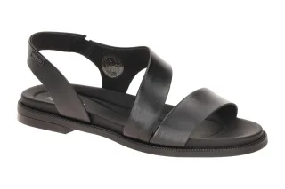 Pikolinos W3E-0652 black Damen Sandalette NAVIA Echtleder Schwarz flexibel be...