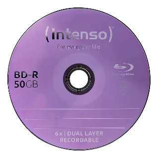 Intenso 25 x BD-R | 5101114 | 25 GB 6x - bedruckbare