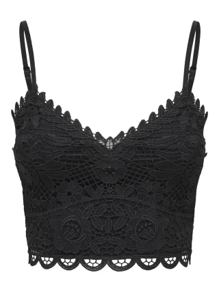 ONLY - ONLHONEY STRAP TOP JRS Black - Gr. - L