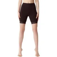 Bellivalini Leggings Damen Shorts aus Viskose BLV50-216 (1-tlg) mit Spitze