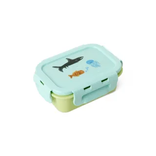 Rice kleine Brotdose Wildlife / Mint
