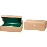 Philos Spiel, Schachfigurenbox - Buche - 225x142x83 mm