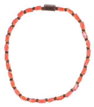 konplott - Elastisches Armband rot/orange
