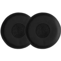 kwmobile 2x Ohr Polster für Jabra Evolve 20 / 20se / 30 / 30II / 40 / 65 Ohrpolster (Ohrpolster Kopfhörer - Kunstleder Polster für Over Ear Headphones)