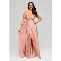 OMBRE Abendkleid Elegantes Abendkleid mit Pailletten