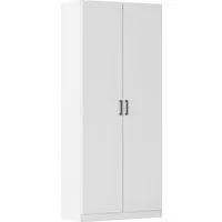 rauch Mehrzweckschrank Garderobe Kleiderschrank Schrank Schuhschrank Putzschrank MINOSA (Breiten 47/69/91/136 cm, Höhen 197/210 cm) In 4 Breiten mit vielen Einlegeböden für viel Stauraum MADE IN GERMANY
