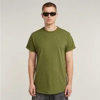 G-STAR Kurzarmshirt Lash Rundhals, Logoapplikation