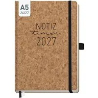 Häfft Terminkalender Wochen-Notiz-Timer Classic 2026/2027 / 17 Monate / A5