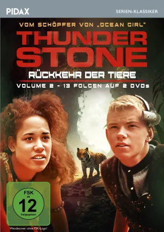 Thunderstone - Die Rückkehr der Tiere Volume 2 / Weitere 13 Folgen der postapokalyptischen preisgekrönten Abenteuerserie (Pidax Serien-Klassiker) [2 DVDs]