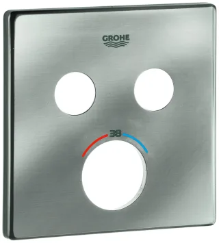 GROHE Rosette 49039 für SmartControl UP-THM mit 2 ASV supersteel, 49039DC0 49039DC0