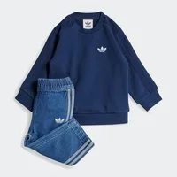 adidas Originals Trainingsanzug DENIM CREW SET (2-tlg)