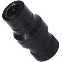 Eiszapfen Schnellverschluss Stecker G1/4 IG - Deep Black, Kupplung schwarz
