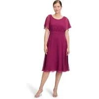 Vera Mont Cocktailkleid Damen kurzarm Raffung