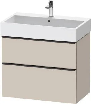 Duravit D-Neo Waschtischunterbau wandhängend Taupe Matt 784x442x625 mm - DE43730BD910000 DE43730BD910000
