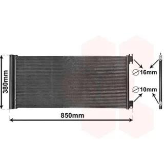 Van Wezel Klimakondensator Fiat Nissan Opel Renault 1,6