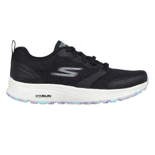 Skechers - "Go Run" Marmoriert Sneaker für Damen (Schwarz/Lavendel)