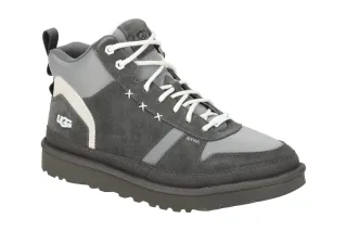 UGG 1144053 GMSW Highland Hi Heritage Grau Herren Mid Sneaker - Velourleder T...