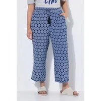 Ulla Popken Culotte Culotte Rose weites gerades Bein Elastikbund