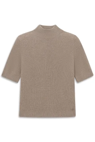 bugatti - Damen Pullover taupe - Gr. - L