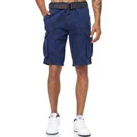 Tazzio Cargoshorts A201 Cargo Shorts inkl. abnehmbarem Gürtel