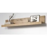 Furn.Design Wandregal Tralee, Wandboard in Eiche Dekor, Breite 180 cm
