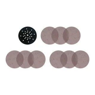 Milwaukee Netzstruktur Schleifblätter für Exzenterschleifer Kletthaftung 225mm 10-teiliges Set - 4932500192