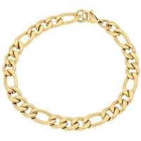 Firetti Edelstahlarmband Schmuck Geschenk Figarokettengliederung, 8,0 mm breit