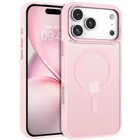 CoolGadget Handyhülle Magnet Hülle für iPhone 17 Pro Max Schutzhülle mit Metall Kamerarahmen 6,9 Zoll, magnetisches Schutzcase Matt Stoßfest kompatibel mit Magsafe Zubehör