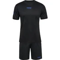 hummel Trainingsanzug HMlBLAZE CLUB 26 POLY SET, Interlock-Gewebe, pflegeleicht, mit elastischem Bund, normale Passform