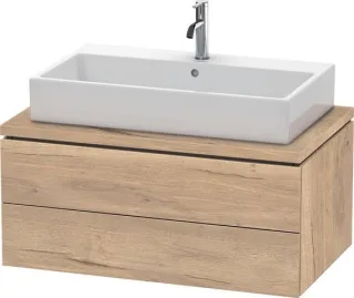 Duravit L-Cube Konsolen-Waschtischunterbau wandhängend 920x547x400 Front: Ei LC581805555