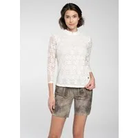Spieth & Wensky Trachtenbluse Trachtenbluse "Fleurette" Alloverspitze