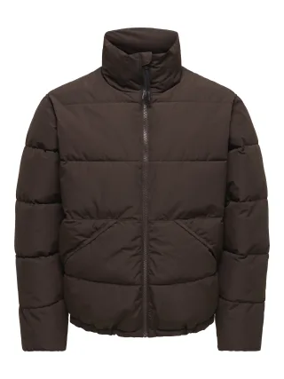 ONLY&SONS - ONSPACK LIFE PUFFER JACKET OTW VD Braun - Gr. - L