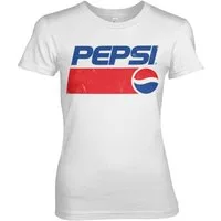 Pepsi Co T-Shirt Classic Washed Logo Girly Tee