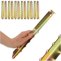 yourGEAR Zelthering your GEAR 12 x Zelthering VX 300 - V-Profil Heringe Stahl 300x35x15mm