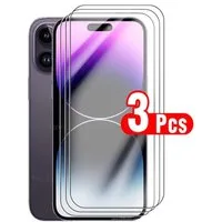 OLi Schutzfolie 3X Schutzglas mit Kompatibel mit IPhone 17, (Spar-Set, 3-St., 2in 1), Schutzglas / Panzer Glas / Transparent