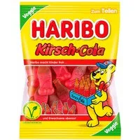 HARIBO Süßigkeit, Haribo Kirsch Cola veggie Flaschen mit Kirsch Cola Geschmack 175g