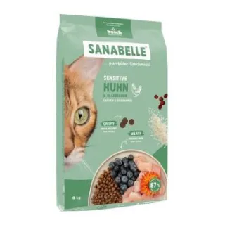 Sanabelle Trockenfutter Katze, Adult, Sensitive Huhn 2x8 kg