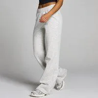 MP Damen Basics Jogginghose mit langer Passform und geradem Bein – Hellgrau - M