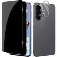 SmartUP Displayschutzglas 2X Schutzglas für Samsung Galaxy A57 5G Blickschutz Display Kamera 9H für Samsung Galaxy A57 5G, 4 Stück, Anti-Spy, Blickschutz, Privacy