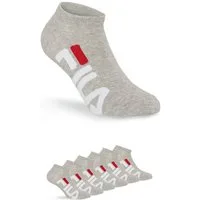 Fila Socken UNISEX INVISIBLE SOCKS (6-Paar) großer Markenschriftzug seitlich