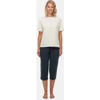Schiesser Pyjama Organic Cotton (Set, 2 tlg) Schlafanzug - Baumwolle