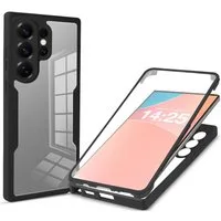 Tec-Expert Handyhülle 360 Grad Handy Hülle für Samsung Galaxy S26 Ultra, Rundum Schutz Cover Case Bumper robust Vollschutz