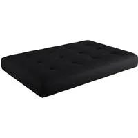 sunnypillow Sitzkissen Palettenkissen gesteppt Sitzkissen 120x60x15cm, Schwarz
