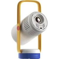 XGIMI XGIMI Vibe One mit Akku 1080p Smarter Tragbarer Beamer, 160° Ständer Portabler Projektor (1920 x1080 (1080P) px, Google TV & Netflix, Sound by JBL, bis zu 1,2 Std. Videowiedergabe)