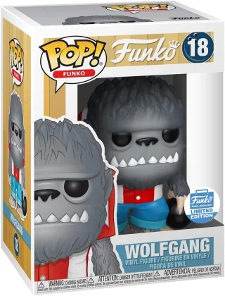 Funko Pop! 18 - Fantastik Plastik: Wolfgang - Funko Limited Edition