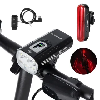 Astrolux® BL06 3+3 LEDs 2000LM Bike Headlight Dual Distance Beam 10000mAh Phone Power Bank Bike Light USB Rechargeable L