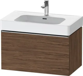 Duravit D-Neo Waschtischunterbau wandhängend Nussbaum dunkel Matt 784x452x440 mm - DE4277070210000 DE4277070210000