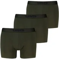 Levi's® Boxer LEVIS MEN MEL WB BOXER BRIEF (3er Pack) ohne Eingriff, tonaler Logobund, elastisch, Cotton-Mix
