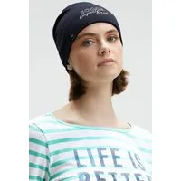 SOCCX Beanie mit Rollsaum