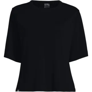 Kastiges Supima Interlock-Shirt '63 in Petit-Größe, Damen, size: petite, Blau, Baumwolle, by Lands' End